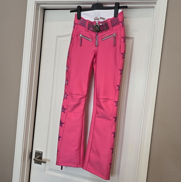 Jet Set Tiby Glam Ski Pant Hot Pink MSRP $995 Jetset Tiby Ski Pants - Picture 8 of 17
